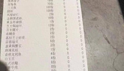 女子吃自助餐点100份三文鱼,吃了吐,吐了吃……