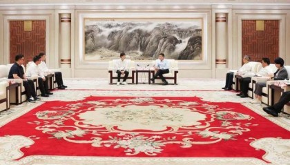 王兴兴回老家,与市长畅谈,还与市政府签了战略合作协议