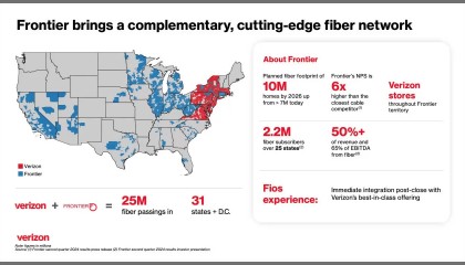 Verizon将以1422.13亿元人民币收购美国最大光纤互联网提供商