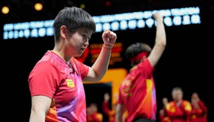 孙颖莎：2024年最后一次国际比赛非常圆满