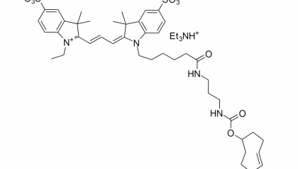 Cyanine3-TCO，氰基Cy3反式环辛烯，可用于荧光成像和其他基于荧光的生化分析
