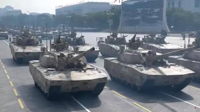 100式坦克？红旗-29？东风-61？九三阅兵都有哪些亮点？