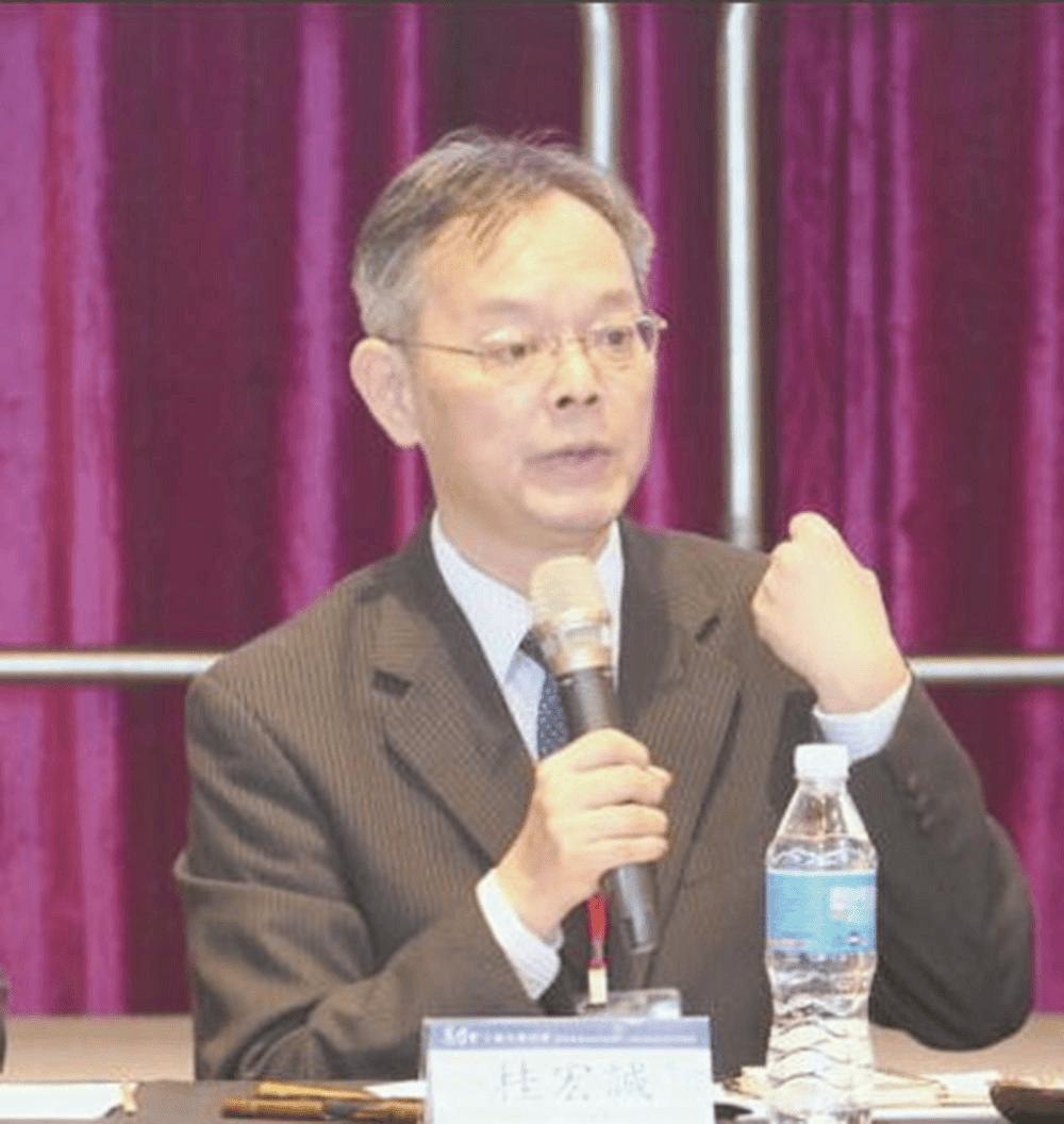 桂宏诚：主张统一在蓝营不是罪，郑丽文追求终极和平统一